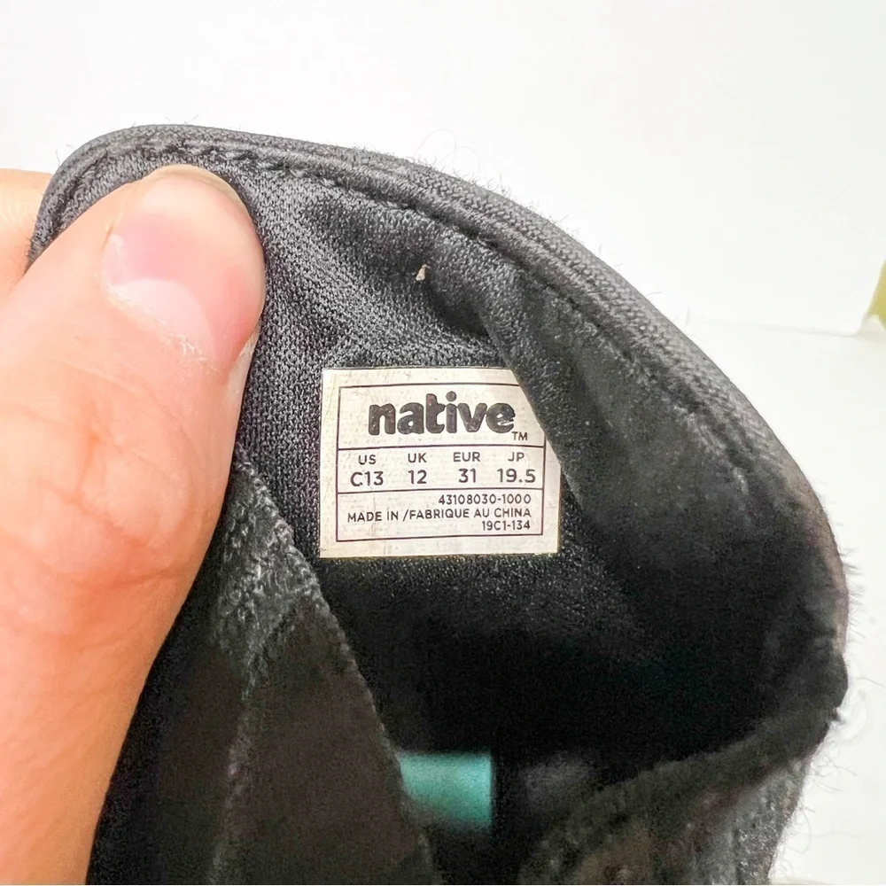 Native Kensington Treklite Boots Black Size 13 Kids